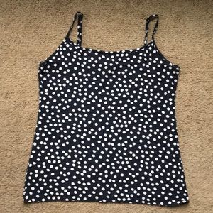 Polka dot tank top